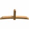Ekena Millwork Bellingham Rough Sawn Timber Gable Bracket, Western Red Cedar, 84"W x 35"H x 6"D x 6"F, 10/12 Pitch GBW084X35X0606BEL00RWR - alternate 2